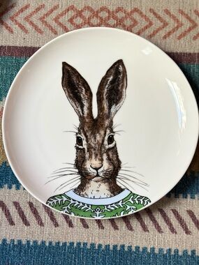 West Elm x Rachel Kozlowski Salad Plate - 
 Dapper Rabbit